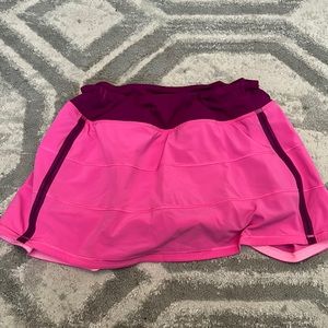 Pink Lululemon skirt